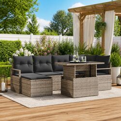 Comfort and Value: 7-Piece Garden Sofa Set