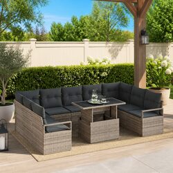 10-Piece Modular Garden Sofa Set, Built for You