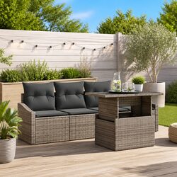 Reliable Outdoor Sofa Set with Practical Features