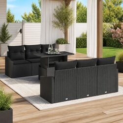 7-Piece Grey Modular Sofa Set: Practical and Durable
