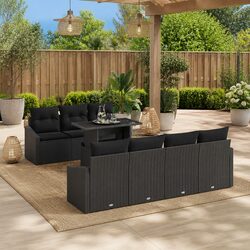 Value-Driven 8-Piece Modular Outdoor Sofa Set