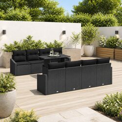 Comfortable 9 Piece Outdoor Sofa Set - Practical & Stylish