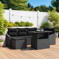 Comfort and Value in This 7-Piece Outdoor Sofa Set