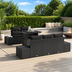 Reassuring 6-Piece Garden Sofa Set Built for Comfort