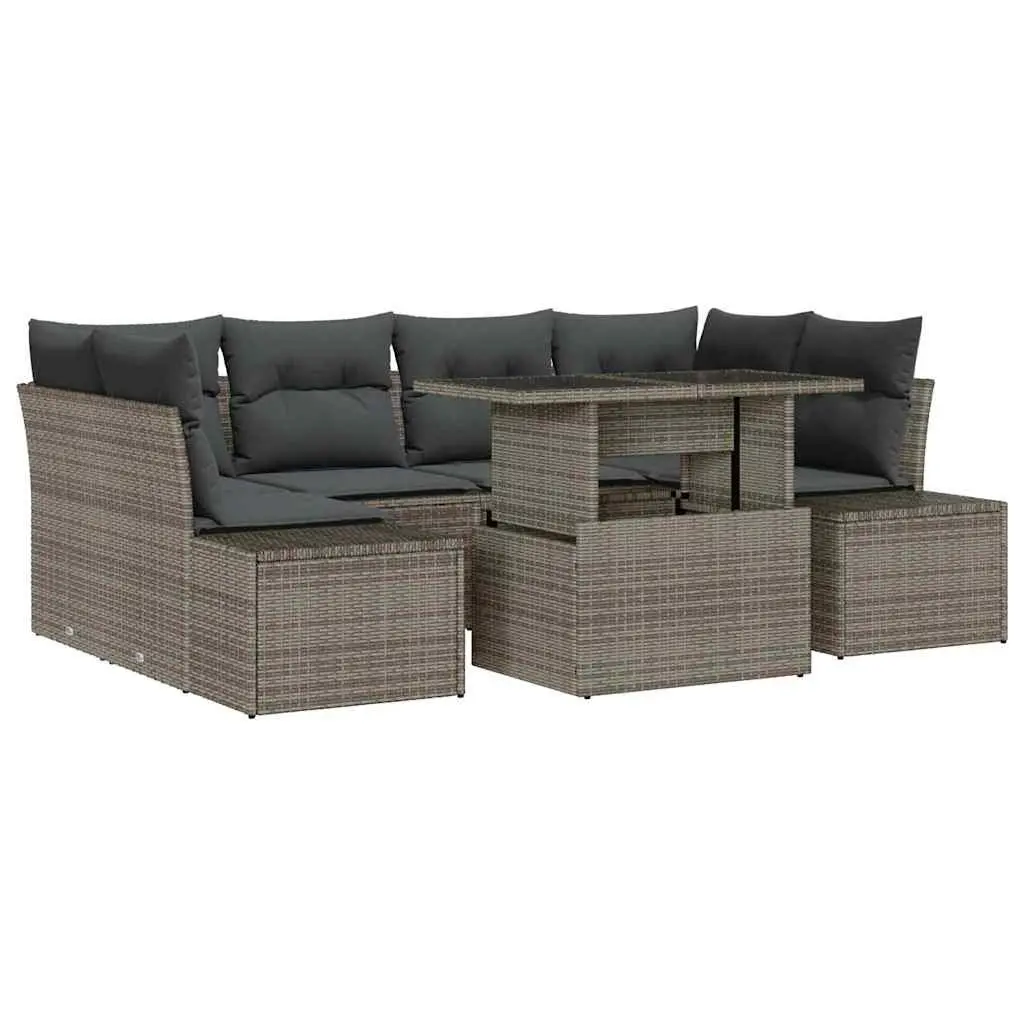 7-Piece Garden Sofa Set