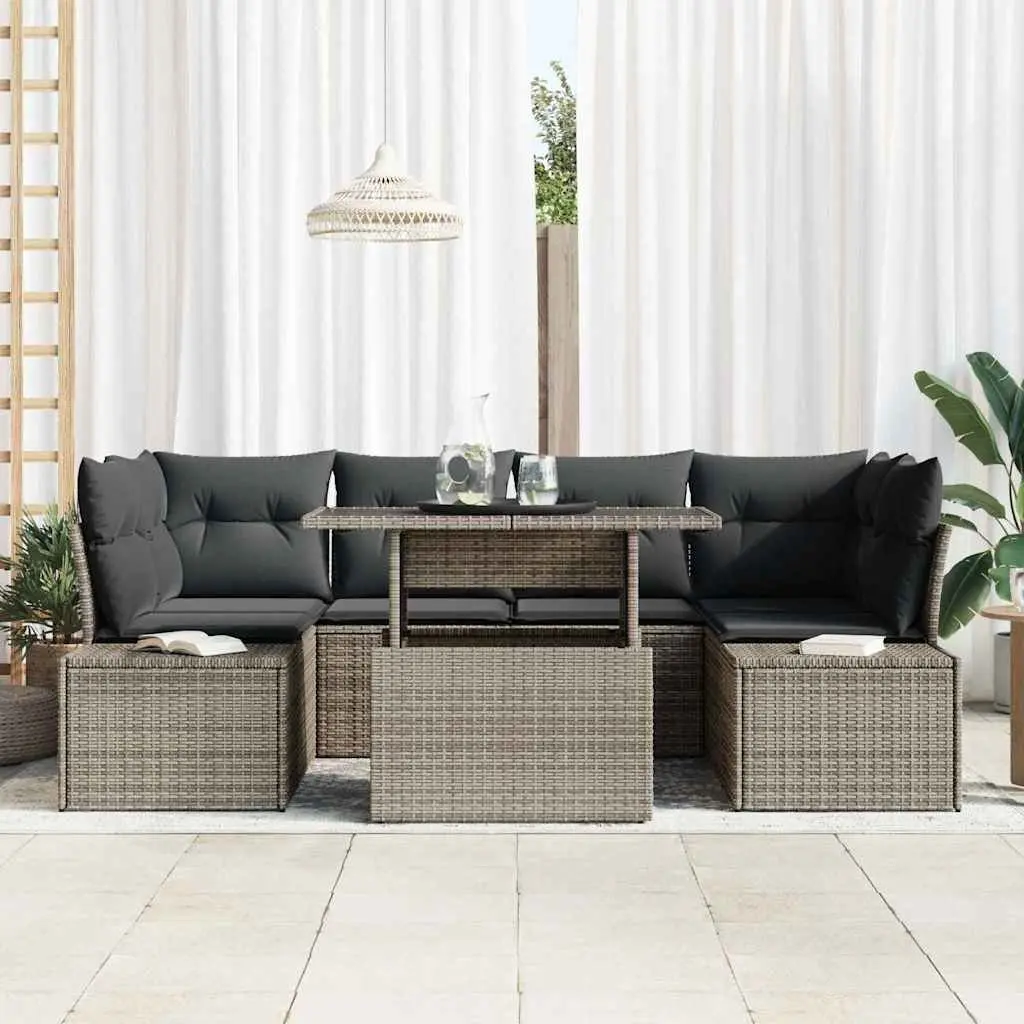 7-Piece Garden Sofa Set