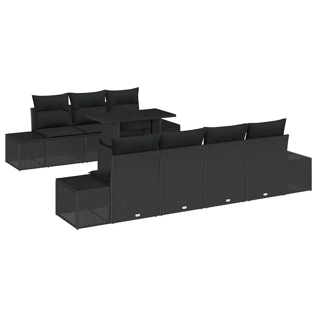 8-Piece Garden Sofa Set with Comfort in Mind