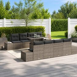 Quality 9-Piece Outdoor Sofa Set with Great Value