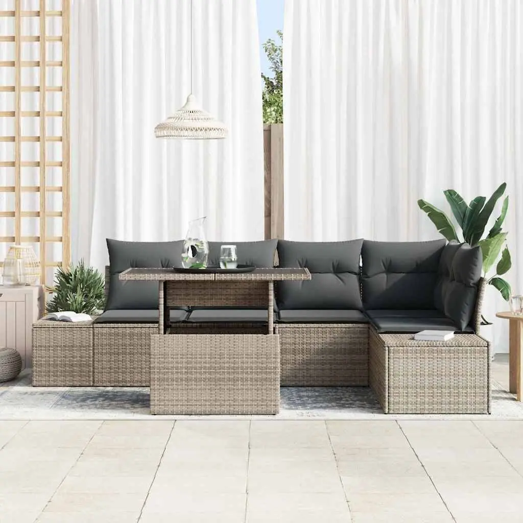 6-Piece Garden Sofa Set