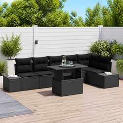 Value-Driven 7pc Modular Rattan Outdoor Sofa Set