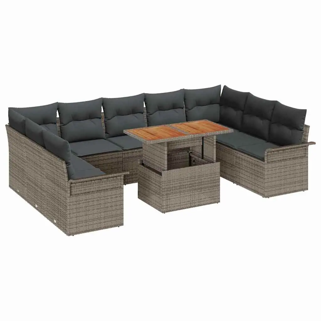 10-Piece Garden Sofa Set