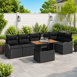 Comfortable and Practical 7-Piece Outdoor Sofa Set