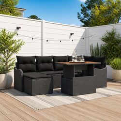 Comfortable 7-Piece Outdoor Sofa Set for Your Garden
