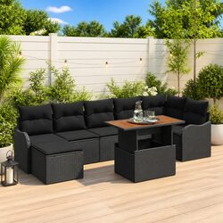 Reliable and Affordable 8-Piece Garden Sofa Set