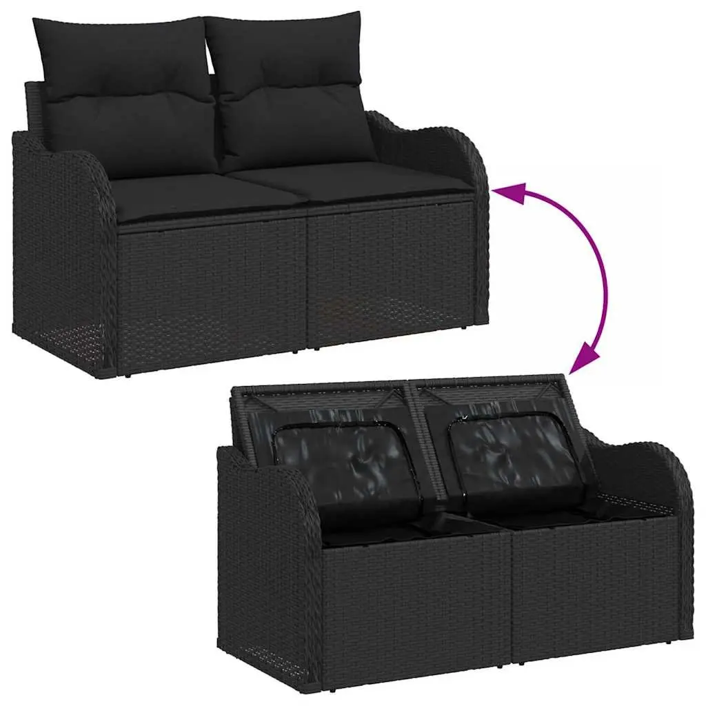 9-Piece Modular Sofa Set for Outdoor Comfort