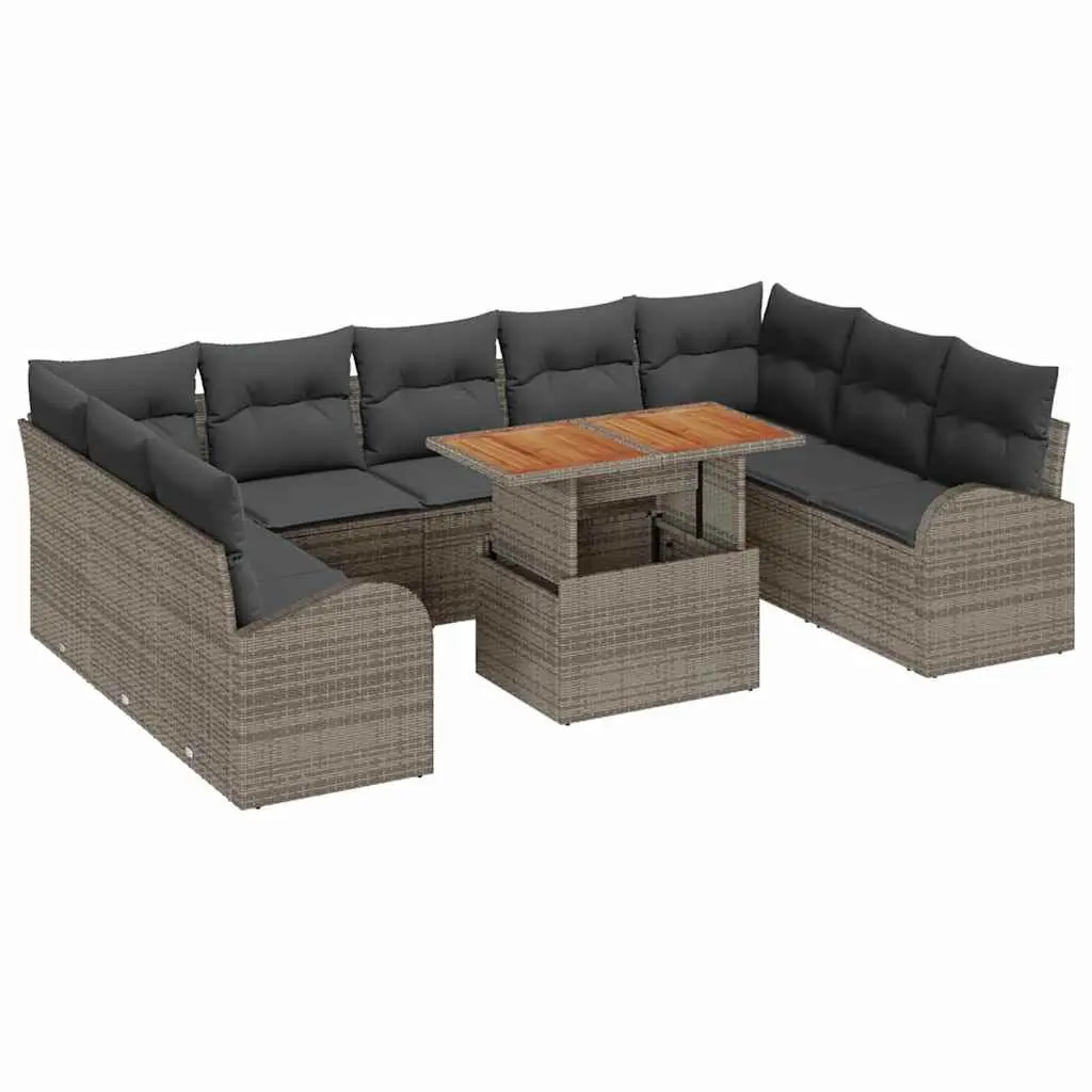 Outdoor Sofa Set with Storage Solutions