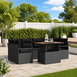 Comfort and Value with Our 7-Piece Garden Sofa Set