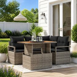 5-Piece Outdoor Garden Sofa Set: Value and Functionality