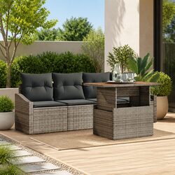 Comfortable and Practical 5 Piece Garden Sofa Set