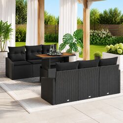 Comfortable and Practical 7-Piece Garden Sofa Set
