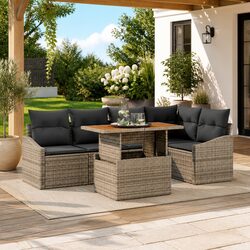 Comfortable Outdoor Sofa Set with Storage Solutions