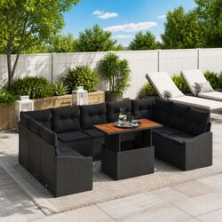 Value and Comfort: 10-Piece Garden Sofa Set