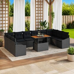 Comfortable and Affordable 11-Piece Garden Sofa Set