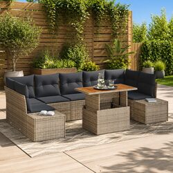 Versatile 8-Piece Garden Sofa Set for Every Outdoor Need