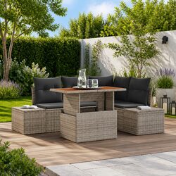 Comfortable and Practical 5-Piece Outdoor Sofa Set