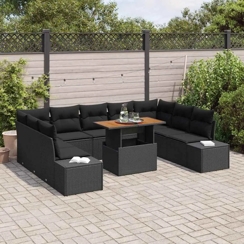 10-Piece Garden Sofa Set