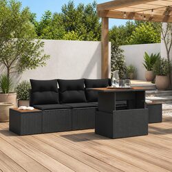 Practical and Stylish 5-Piece Outdoor Sofa Set