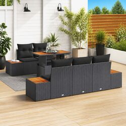 Comfortable 6-Piece Outdoor Sofa Set for Every Occasion