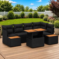 Affordable and Practical 10-Piece Garden Sofa Set