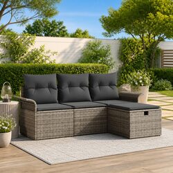 Reliable Outdoor Sofa Set with Practical Features