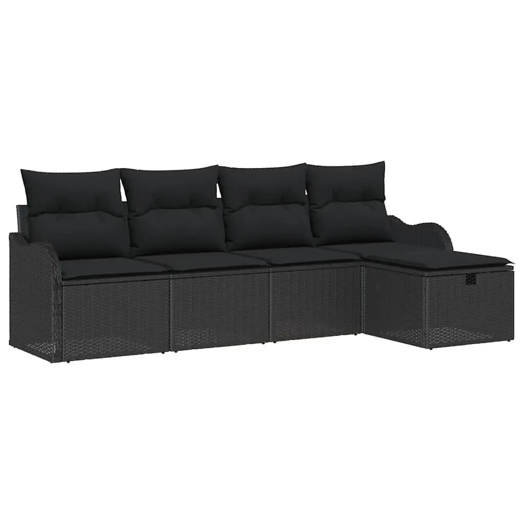 5-Piece Garden Sofa Set for Outdoor Use