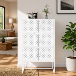 Reliable White Highboard Cabinet for Home Organization