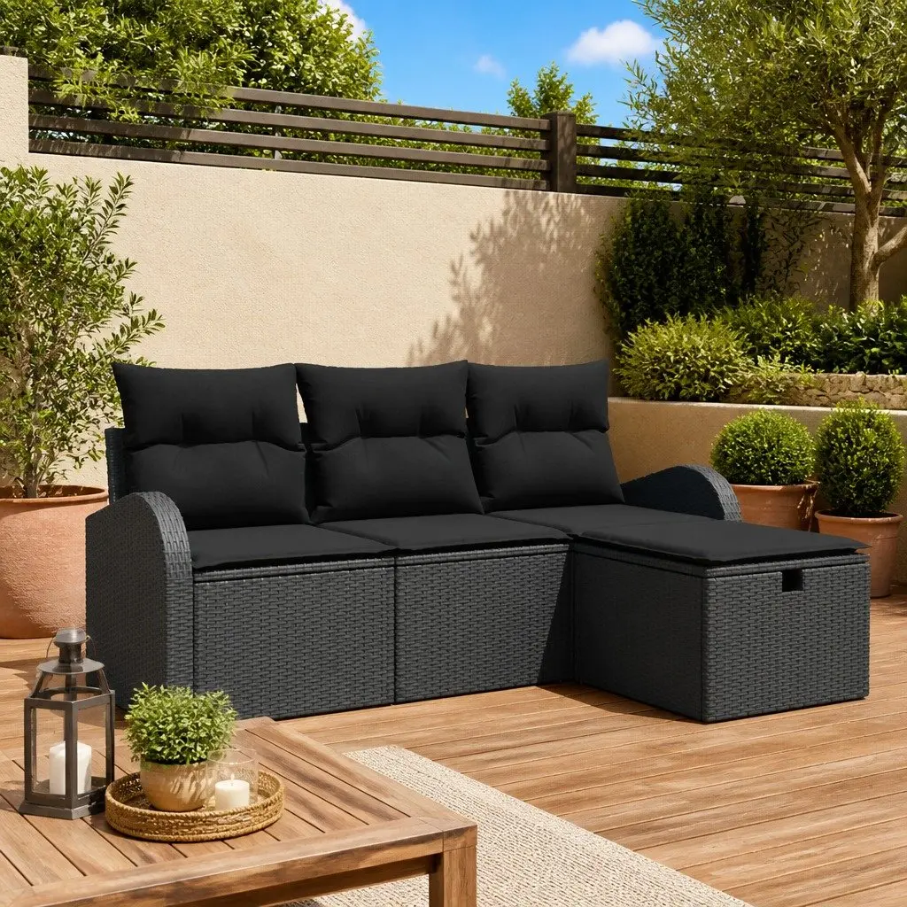 4-Piece Outdoor Sofa Set