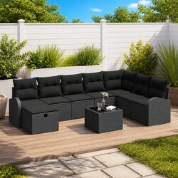 Reliable Outdoor Sofa Set with Comfortable Cushions