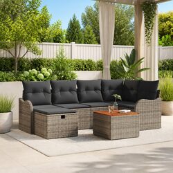 Quality and Comfort in a 7-Piece Outdoor Sofa Set