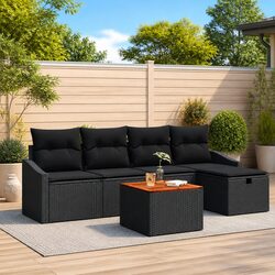 Affordable and Practical 6-Piece Garden Sofa Set