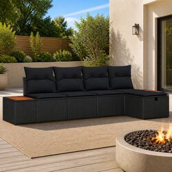 Value-Driven Modular Garden Sofa Set - 5 Pieces