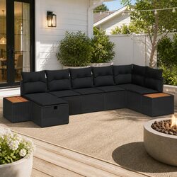 Reliable and Durable 8 Pcs Garden Sofa Set