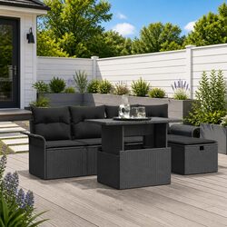 Quality Modular Garden Sofa Set with Cushions Included