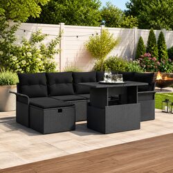 Comfortable and Affordable 7-Piece Garden Sofa Set