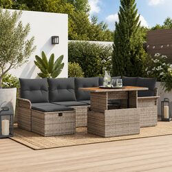 Comfortable and Reliable 7-Piece Garden Sofa Set