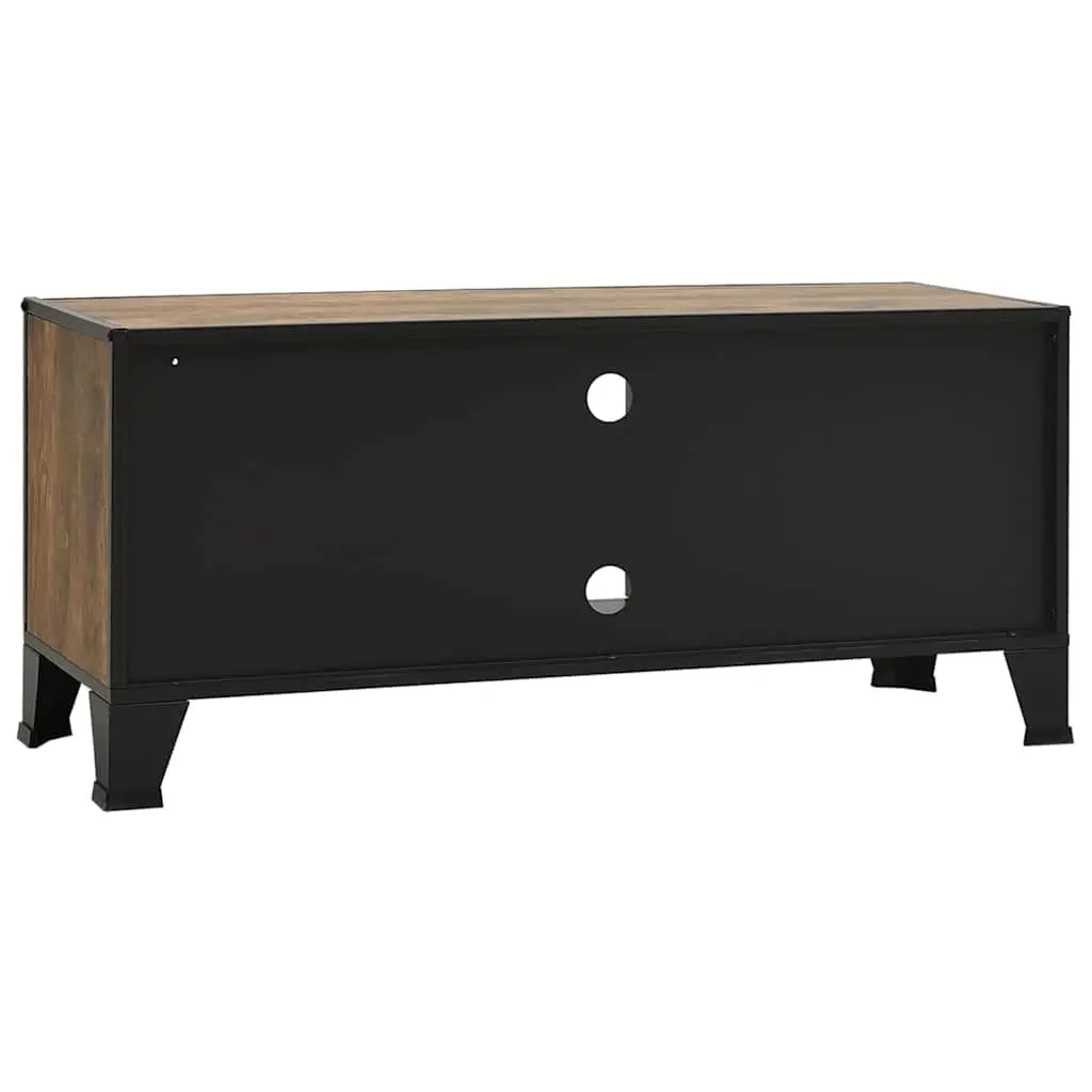 Rustic Brown TV Cabinet with Storage