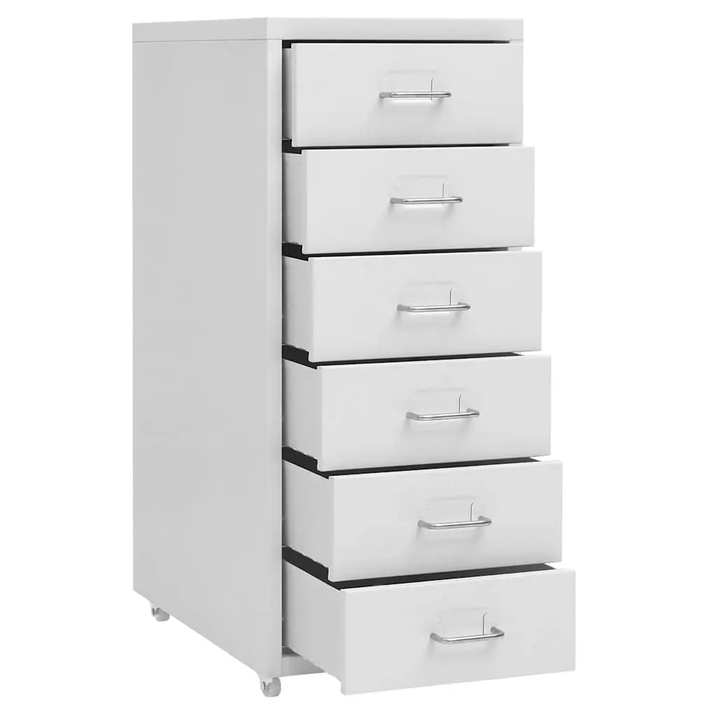 Grey Mobile File Cabinet for Organization Needs