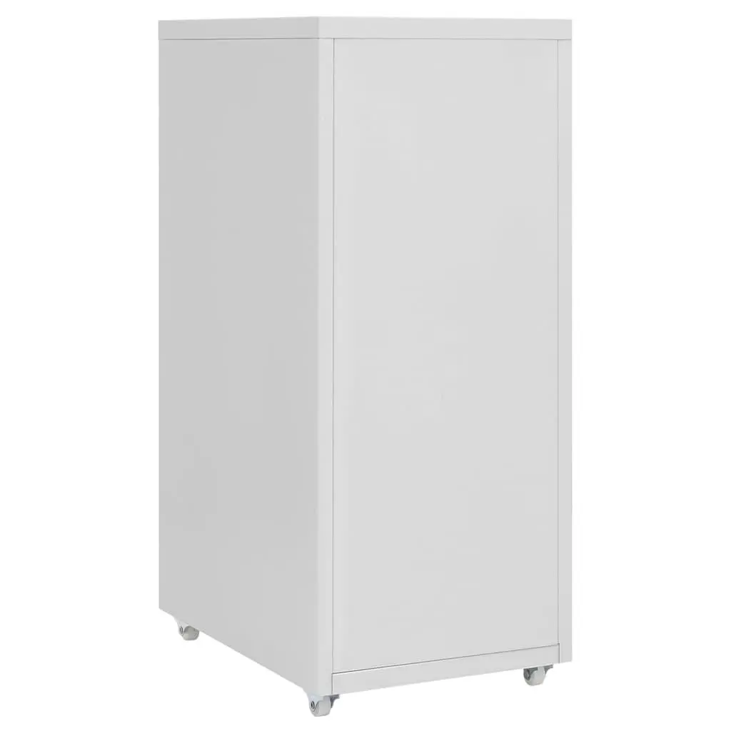 Grey Mobile File Cabinet for Organization Needs