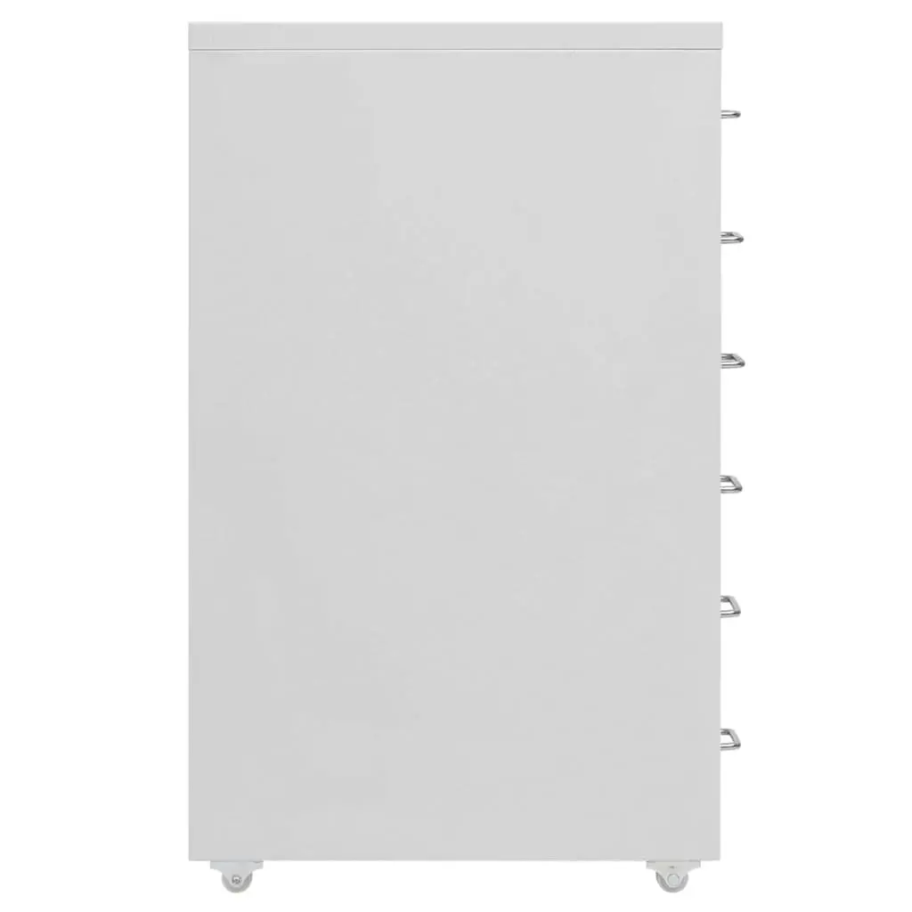 Grey Mobile File Cabinet for Organization Needs