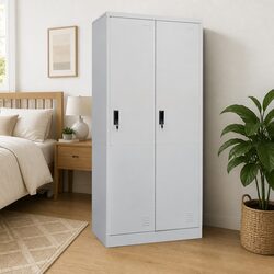 Reliable Steel Wardrobe Cabinet for Smart Storage